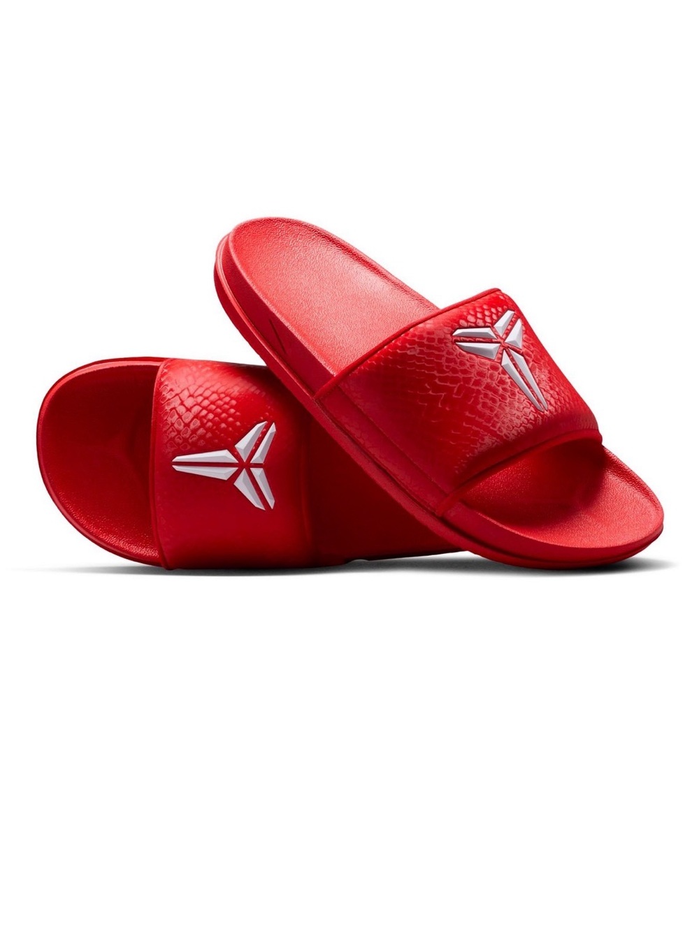 New Men's Authentic Nike Kobe Logo Legendary Red Mamba Slides Size 10
Slippers
